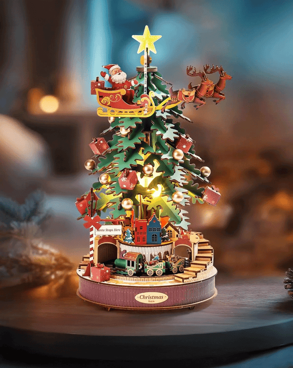 Christmas Melody Tree 3D Wooden Puzzle